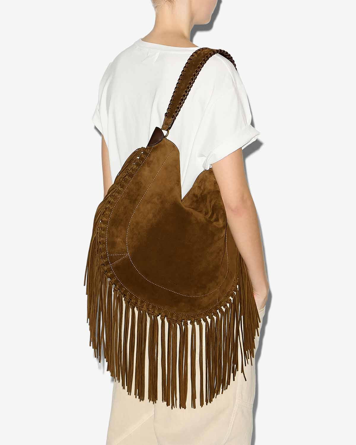 OSKAN HOBO SOFT FRINGE BAG